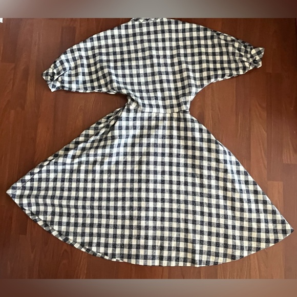 Vintage Saks Fifth Avenue Gingham Dress - Picture 4 of 5